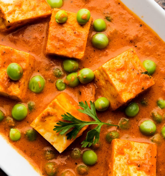 Matar Paneer