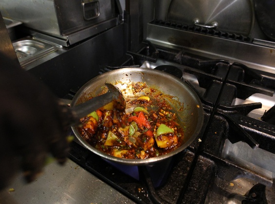 Niet Vegetarische Gerechten Bij Darbaar